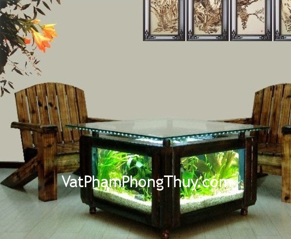 Phong thủy bể cá mang lại may mắn