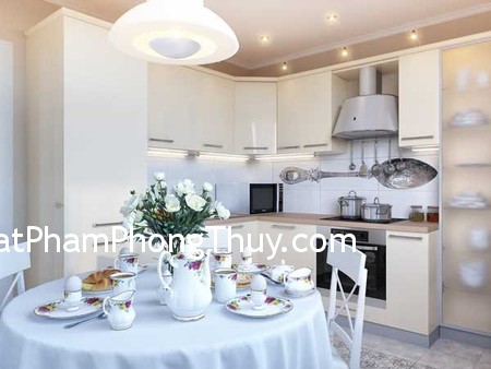 Bàn ăn nên đặt ở hướng lành