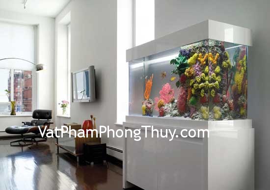 Cách đặt bể cá cảnh mang lại tài lộc, may mắn