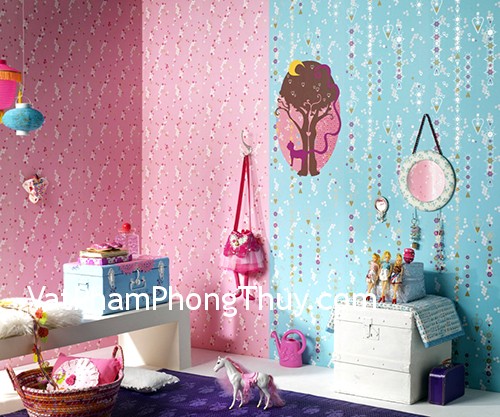 Lựa chọn chất liệu giấy dán tường theo mệnh