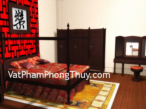 Có nên treo tranh chữ trong phòng ngủ ?