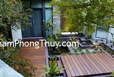 Phong thủy cho tiểu cảnh sân vườn