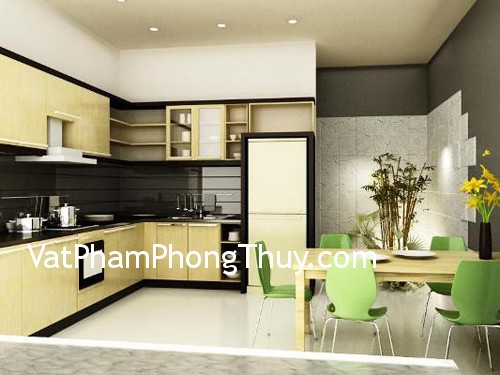 Thiết kế nội thất phòng bếp hợp phong thủy