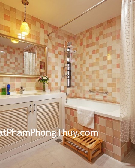 Những cách bài trí phong thủy nhà tắm nên tránh