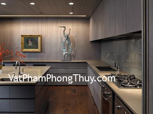 Nội thất và màu sơn hợp phong thủy cho bếp