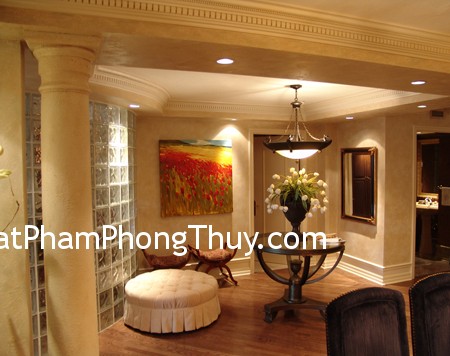 Chọn hướng cho các khu chức năng trong nhà