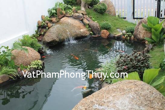 Những lưu ý khi thiết kế hồ nước trong vườn