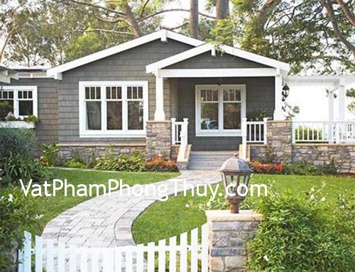 Cách hóa giải cho nhà có đường dốc đâm thẳng vào cửa chính