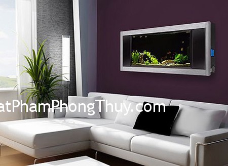 Cấm kị đặt thần tài ở trên bể cá