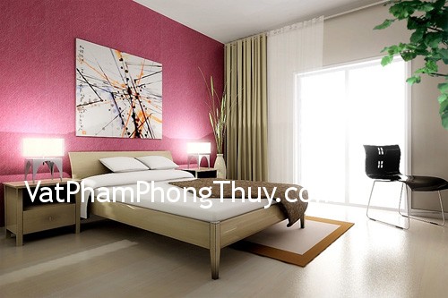 Có nên kê giường thẳng với cửa ?