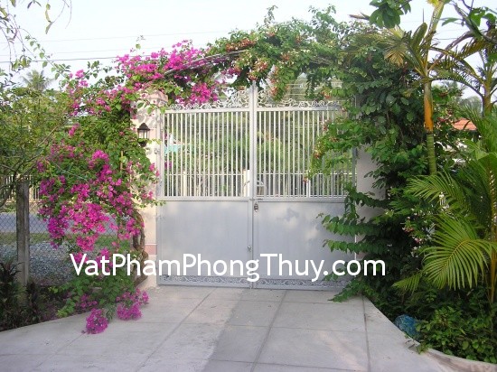 Phong thủy bài trí cho lối vào nhà