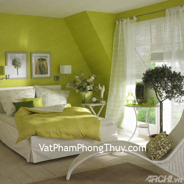Những lưu ý khi bài trí cây xanh trong phòng ngủ