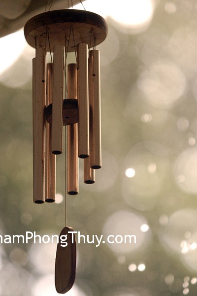 Tác dụng của chuông gió trong phong thủy