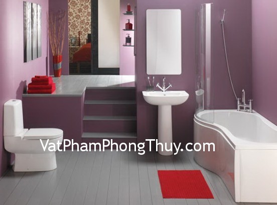 Vị trí của phòng tắm đem lại giàu sang, phú quý