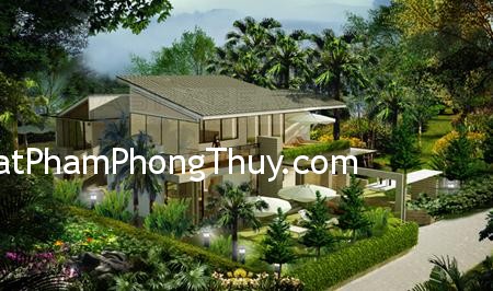 Cây xanh - mặt nước - công trình theo phong thủy