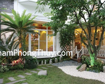 Bố trí sân vườn theo hướng
