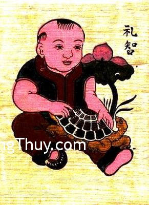 Chọn tranh tặng cho phụ nữ đang cầu sinh con trai