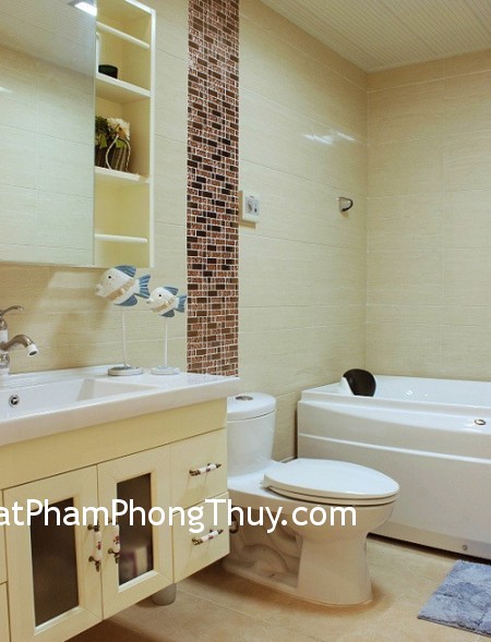 Những kiểu bài trí nhà tắm nên tránh trong phong thủy và cách hóa giải