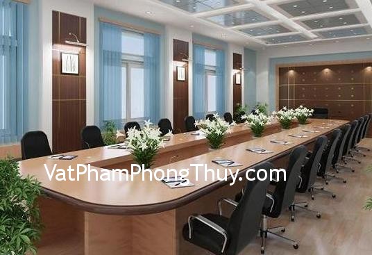 Bài trí bàn ghế phòng họp theo phong thủy