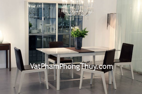 Phong thủy trong bố trí bàn ăn