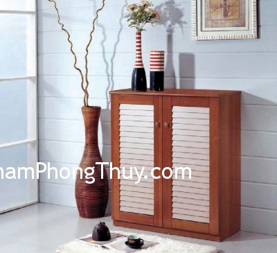 Bố trí tủ giày dép sao cho hợp phong thủy ?