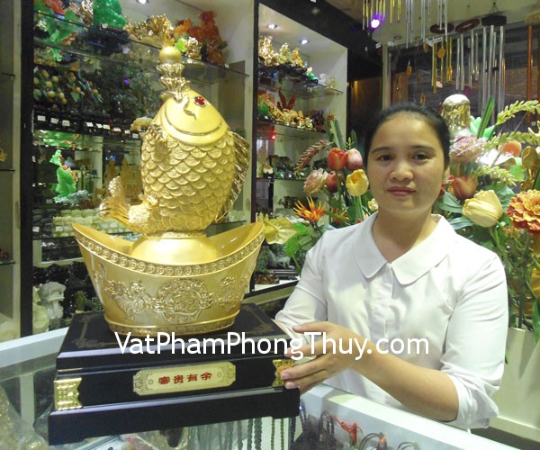 Chị Lợi - khách hàng mua cá chép vàng H300G