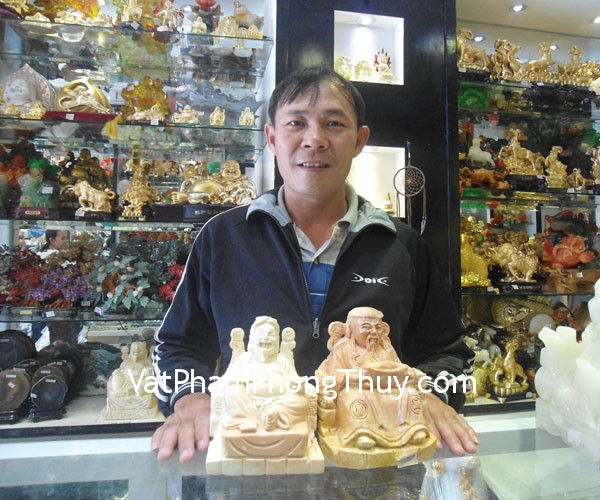 Anh Long - khách hàng mua thần tài thổ địa đá marble TDV3