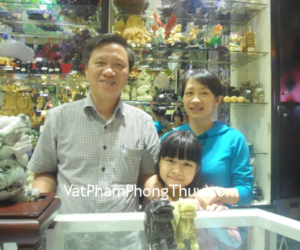 Anh Nhiệm - Khách hàng mua tỳ hưu Bắc Kinh đen trung BKD-M, tỳ hưu Bắc Kinh xanh trung BKX-M
