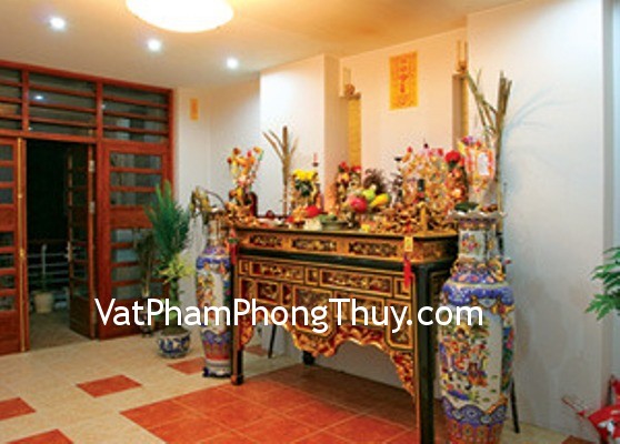 Phong thủy bàn thờ và 6 điều đại kỵ nên tránh