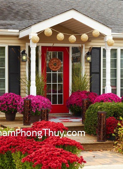 Những lưu ý phong thủy đối với cửa chính