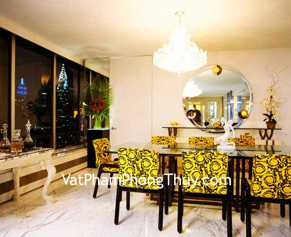 Gương nên đặt ở đâu trong nhà ?