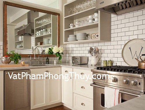 Những vị trí đặt gương gây phản tác dụng