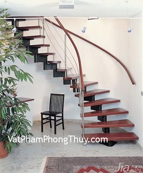 Cách đặt cầu thang trong nhà để sinh khí lưu thông