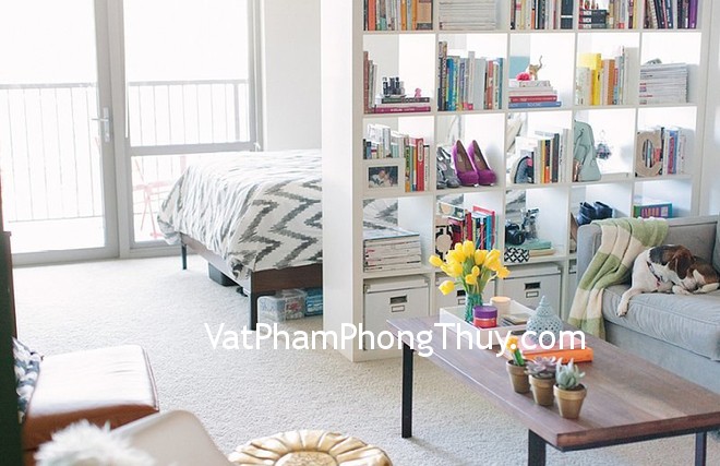 Những lưu ý phong thủy đối với nhà một phòng