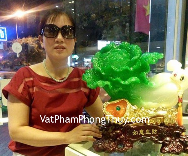 Chị Báu- khách hàng mua bắp cải K180M