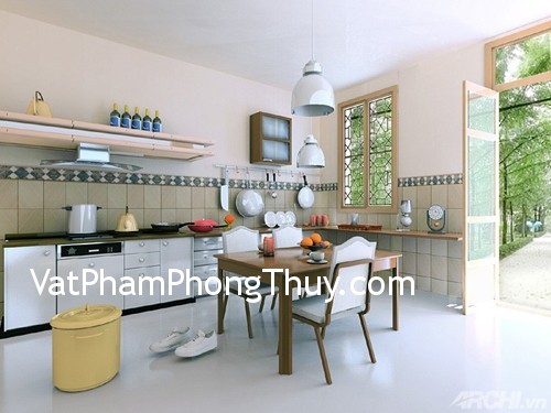 6 Cấm kị đối với phong thủy phòng bếp