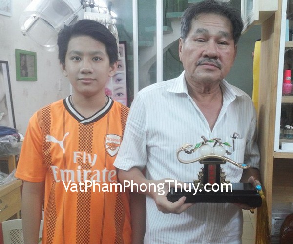 Chú Thơ- Khách hàng mua Gậy như ý Bạch ngọc K170M
