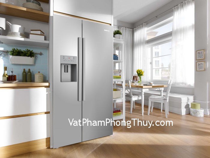 Không nên bố trí tủ lạnh và lò vi sóng ở những nơi này
