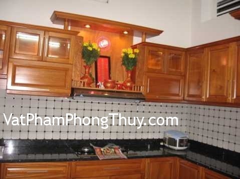 Chọn vị trí bài trí bàn thờ ông Táo hợp phong thủy