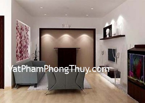 Phòng khách đặt ở tầng thấp sẽ hấp thụ nhiều dương khí