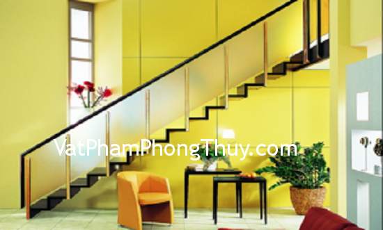 Thiết kế cầu thang nhà ống hiện đại hợp phong thủy