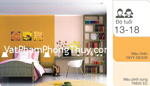 Chọn màu sắc nhà ở cho người mệnh Hỏa