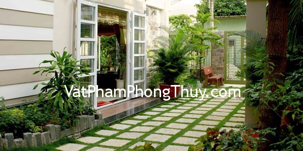Sân vườn hợp phong thủy mang lại tài vận