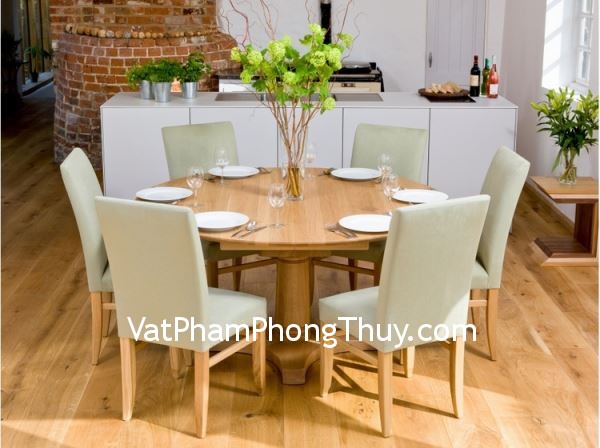 Những lưu ý phong thủy đối với bàn ăn