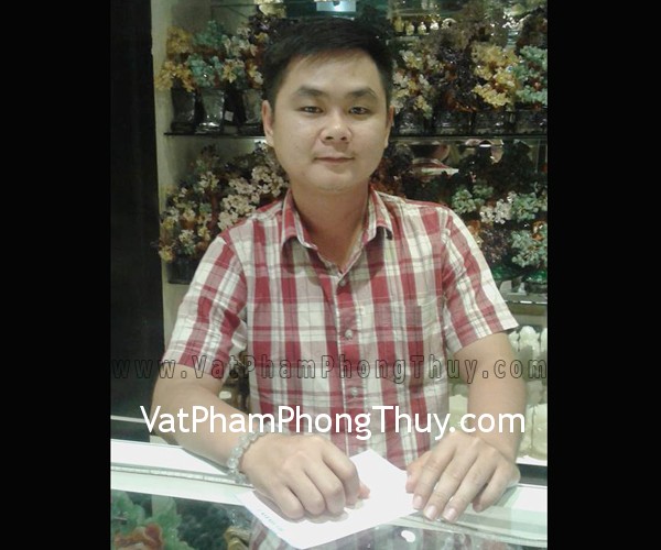 Anh Sơn - Khách hàng mua trang sức chuỗi thạch anh tóc đen S6117-S3-1379