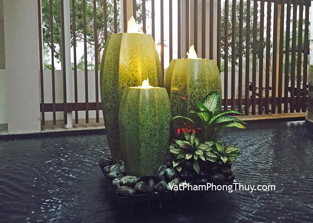 Cách bố trí đài phun nước thu hút thịnh vượng