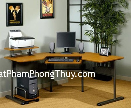 Vị trí đặt đặt máy tính trong nhà đem lại may mắn