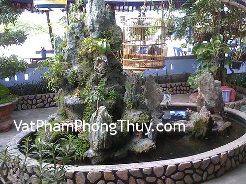 Vị trí đặt hòn non bộ để thu hút tài lộc và vận may
