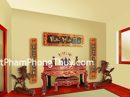 Nguyên tắc phong thủy tối kị khi sắp đặt bàn thờ gia tiên