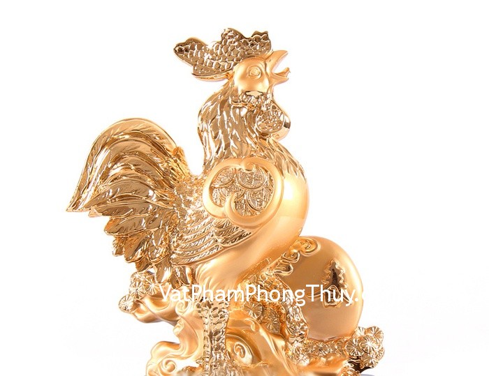 Bày tượng gà trống theo phong thủy năm 2017